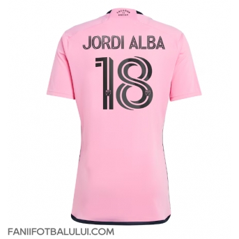 Inter Miami Jordi Alba #18 Tricou Fotbal Replică 2024-25 Barbati Acasa